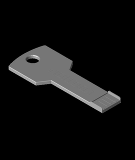 USB Schlüsselstl 3d Modell Haustieren danke 3d print model - Mito3D