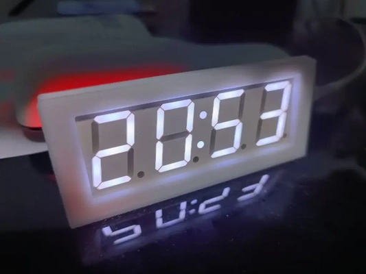usb powered led wifi clock 8usd - 3d by zer0s on thangs 3d print model - Mito3D