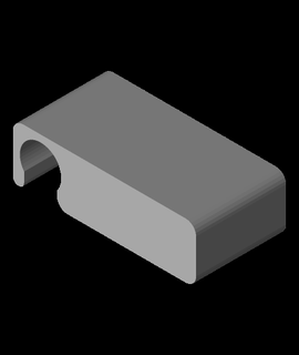USB receptor soporte gfcaim 3d print model - Mito3D