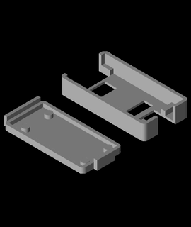USB seri durum kılıf ateş gücü 3d print model - Mito3D