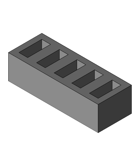 USB supporter 5x Port 3d modèle ultimatenova1203 3D print model - Mito3D