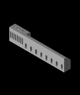 USB Stock sd Karte Halter Unterstützung kjb01stl 3d Modell danke 3d print model - Mito3D