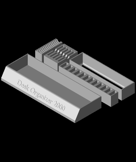 USB bastone sd carta organizzatore 3d modello grazie 3d print model - Mito3D