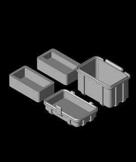 USB almacenamiento caja lbrown7 3d print model - Mito3D