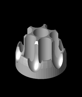 v2revolverwheel dubwin neo stubstl 3d print model - Mito3D