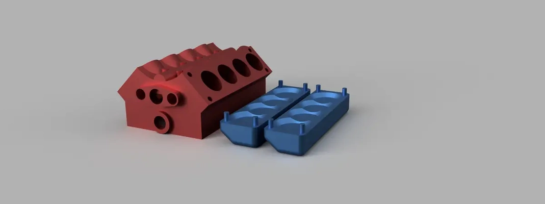 v8 engine heads - 3d by capncrunch on thangs 3d print model - Mito3D
