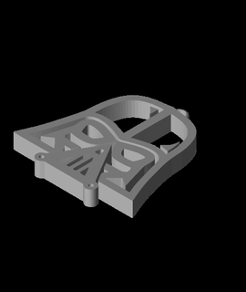 Vader anahtarlık 3d model agchawk teşekkürler 3d print model - Mito3D