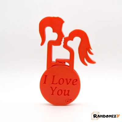 valentine's spinning lock remix of blank love locks remixing - 3d by randomizy on thangs chain link valentine valentines gift stl stls hang spin pip print-in-place abstract automotive tire 3d print model - Mito3D