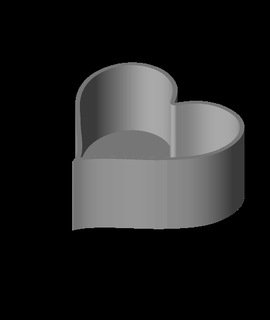 sevgililer kalp Kutu yeniden düzenleme 3d print model - Mito3D