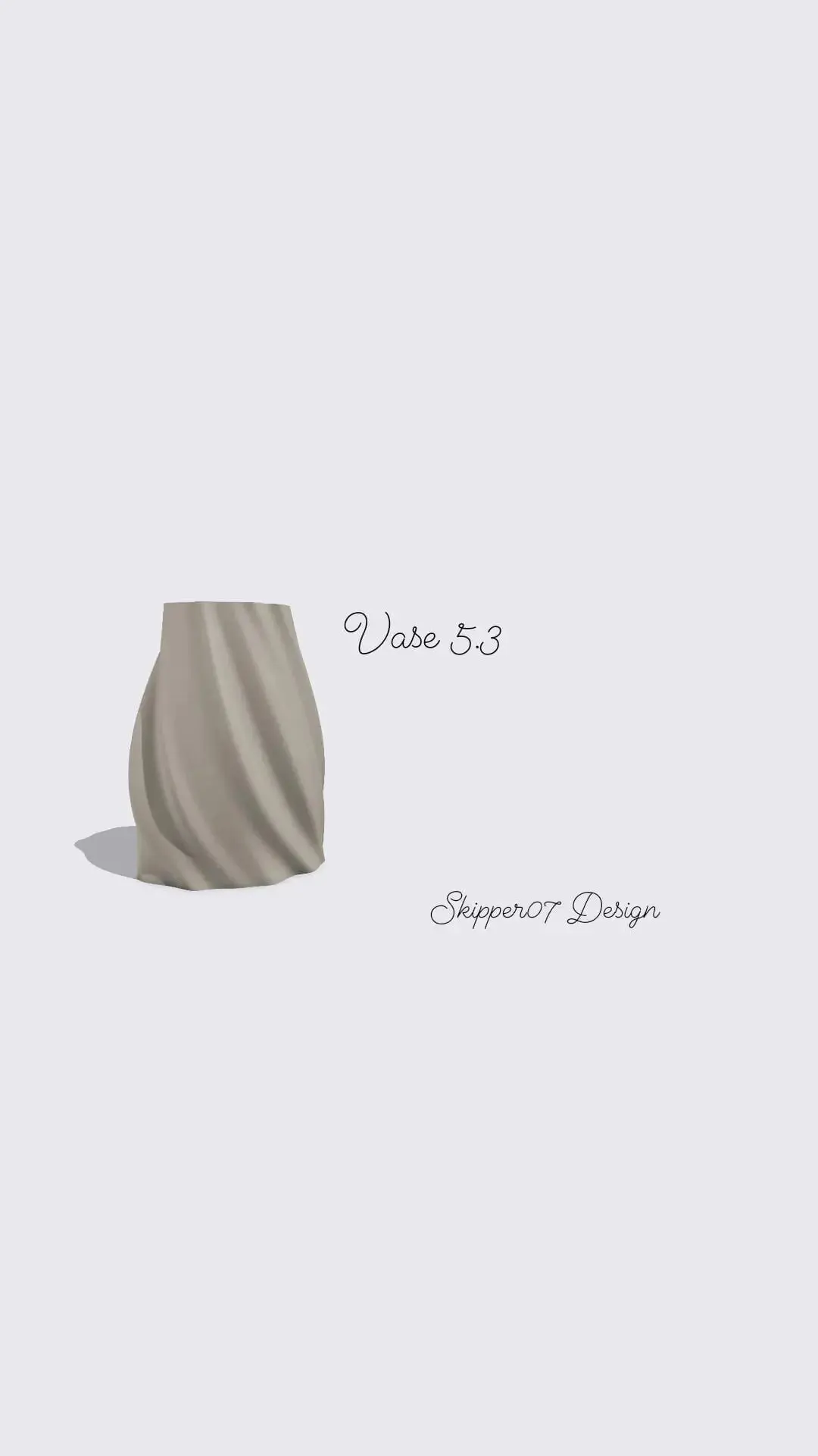 vase 5 3 3d by skipper07 3D print model - Mito3D