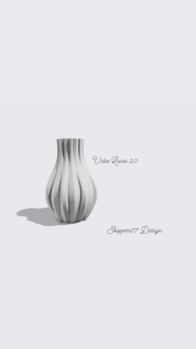 vase lucie 20 - 3d by skipper07 on thangs 3d print model - Mito3D