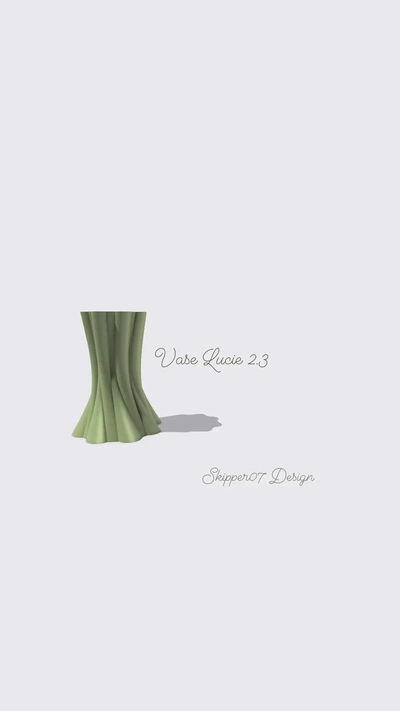 vase lucie 23stl - 3d by skipper07 on thangs 3d print model - Mito3D