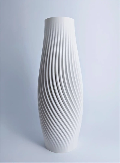 vazo uysal faktöryen designsv2 stl 3d by faktöriandesigns teşekkürler dekoratif mod sarmal dekartiyon dosya yazdır tasarım ev dektop ofis minimalist modern dekorasyon çiçek şablon cura 3d print model - Mito3D