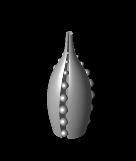 vase multi sphère v3stl 3d modèle 6279dryden 3d print model - Mito3D