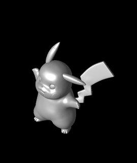 versão Pikachu 3d modelo thangsdennis 3d print model - Mito3D