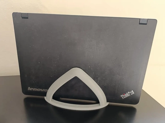 vertical laptop stand - 3d by zer0s on thangs 3d print model - Mito3D