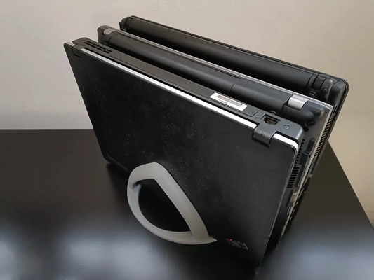 vertical laptop stand 3 laptops - 3d by zer0s on thangs 3d print model - Mito3D