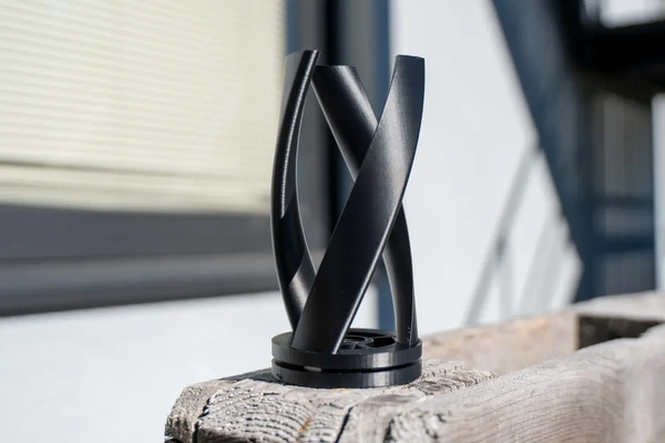 vertical wind turbine - 3d by formfutura on thangs 3d print model - Mito3D