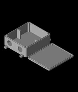 vhf design qro lna scatola 3d modello matltm grazie 3d print model - Mito3D