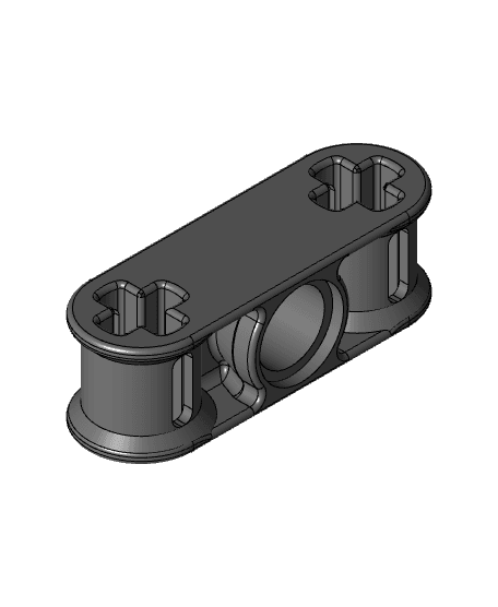 vinkel 90 dubbelipt - 21jora 3D print model - Mito3D