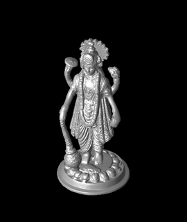 Vishnu Dieu protection préservation 3d modèle 3d print model - Mito3D