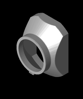Voigtlander hız Lenshood titrisol 3d print model - Mito3D