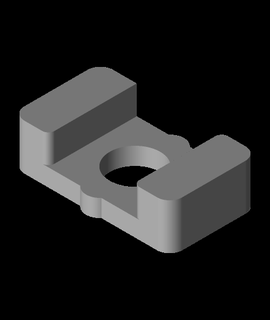 Voron 0 no drop carré écrou 3d modèle vilebrequin 3d print model - Mito3D