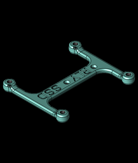 Voron vacarme rail ssd monter mandicrement Entreprise industriel 3d print model - Mito3D