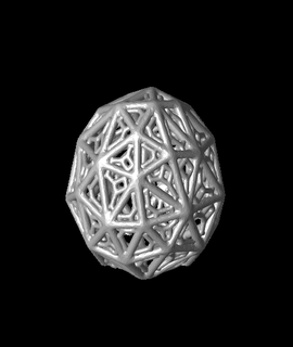 Voronoi complexostl 3d modelo abtech 3d print model - Mito3D