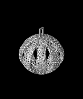 voronoi christmas bauble - supports Home & Garden 3d print model - Mito3D