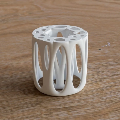 voronoi cilindro 3d by matb on grazie 3d print model - Mito3D