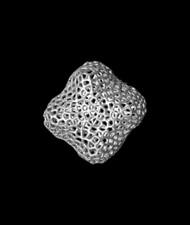 voronoi design 06 stl scalable Arts & Entertainment 3d print model - Mito3D