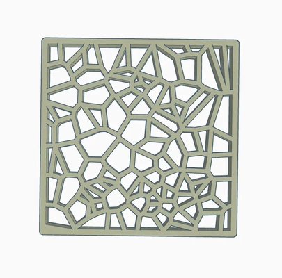 voronoi table decor 11stl - 3d by 450 on thangs 3d print model - Mito3D