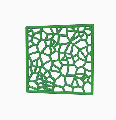 voronoi table decor 4 - 3d by 450 on thangs 3d print model - Mito3D