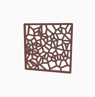 voronoi table decor 5stl - 3d by 450 on thangs 3d print model - Mito3D