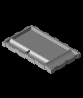 vp2 charger platform battery holder 3d model thangs 3d print model - Mito3D