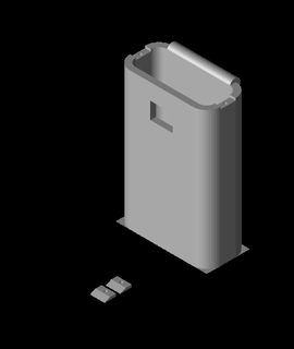 vr battery holder updated Hobbies & Games 3d print model - Mito3D