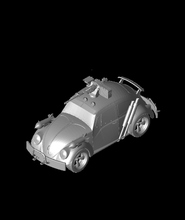 vw Käfer gepanzert Wagen 3d Modell Robinja danke 3d print model - Mito3D