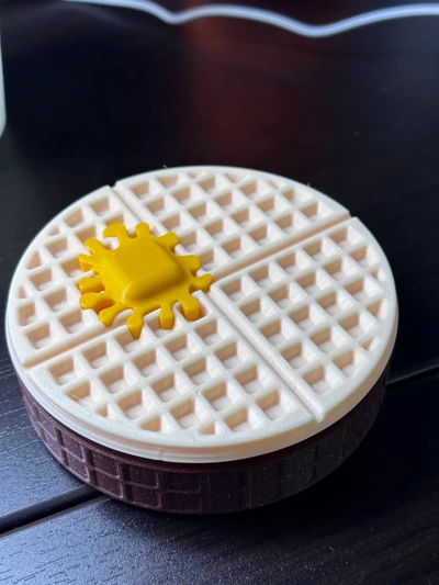 waffle caixa manteiga 3d by thelightspd on 3d print model - Mito3D