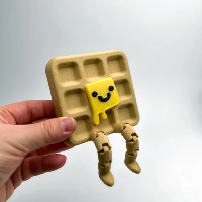 waffle pal - 3d by cm design on thangs 3d print model - Mito3D