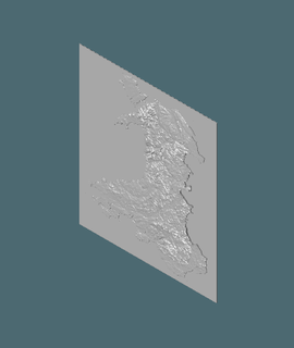 wales topography -   jackhughesdesign  3d print model - Mito3D