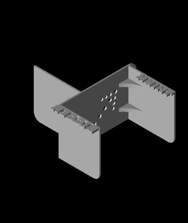 wall mount In piedi 3d modello thsolutions grazie 3d print model - Mito3D