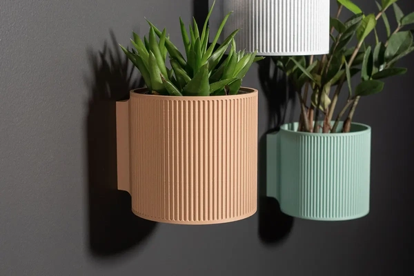 wall mounted planter - heywood 3d by hendricksdesign on thangs 3d print model - Mito3D