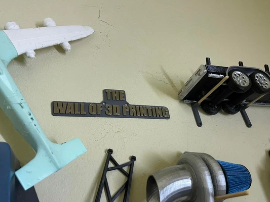 wall of 3d printing - by emanuel chmielowski on thangs 3d print model - Mito3D