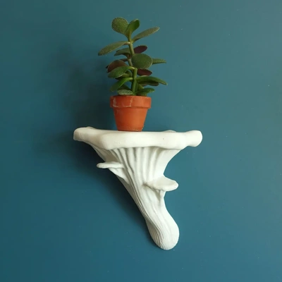 mur étagère huître champignon 3d by gazzaladra 3d print model - Mito3D