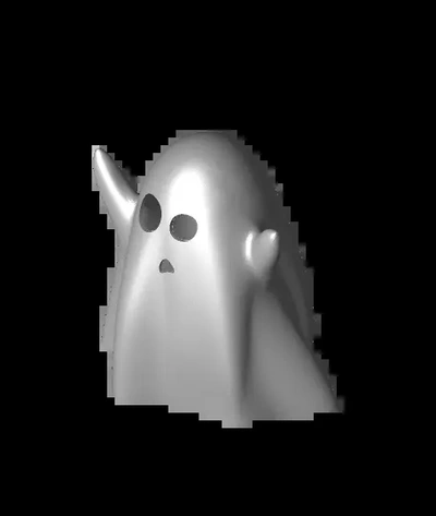 wanna be a scary ghost halloween - material 3d by uniduni on thangs 3d print model - Mito3D