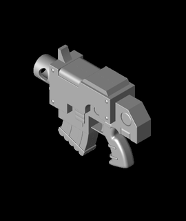 Kriegshammer 40k Bolzen Pistole Hyve 3d print model - Mito3D