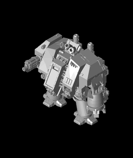 Kriegshammer 40k Schlachtschiff Hyve Hobbys Spiele 3d print model - Mito3D