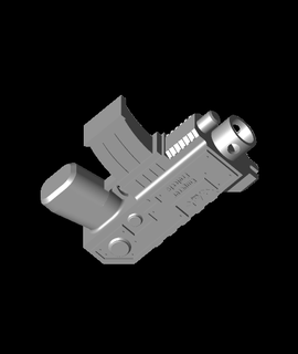 Warhammer cıvata tabanca bilimsel patates 3d print model - Mito3D