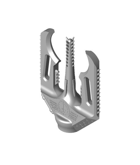 warhammer omnisian axe asciencepotato 3D print model - Mito3D